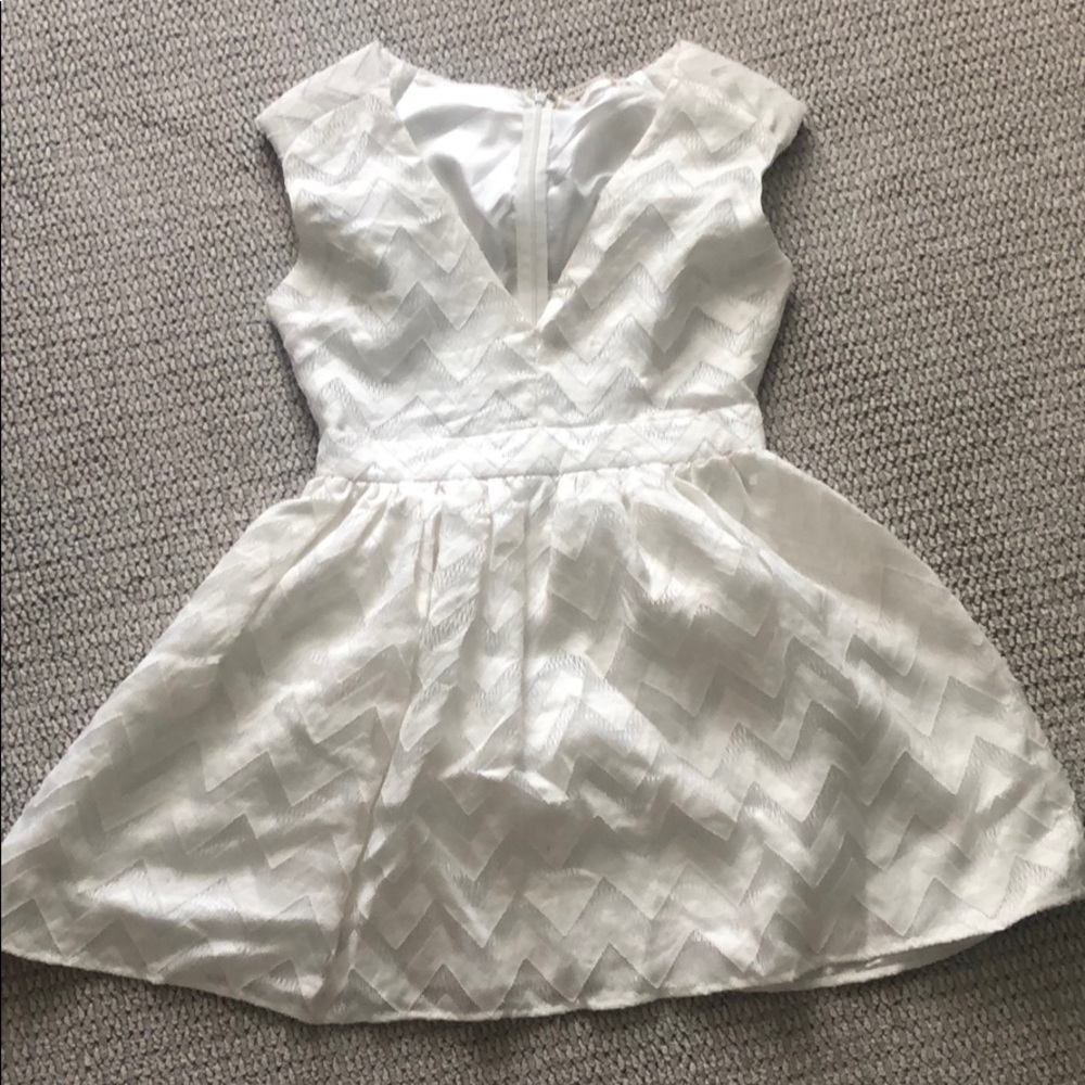 White dress